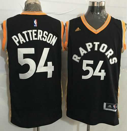 Toronto Raptors #54 Patrick Patterson Black Stitched NBA Jersey,We sell and wholesale Toronto Raptors #54 Patrick Patterson Black Stitched NBA Jersey on line form chian!